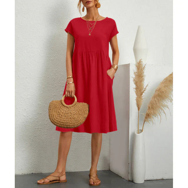 Zanda regular fit - jersey jurk