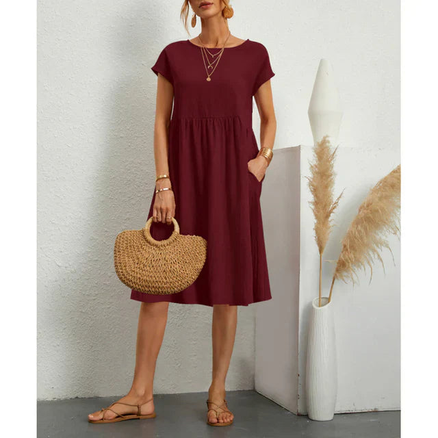 Zanda regular fit - jersey jurk