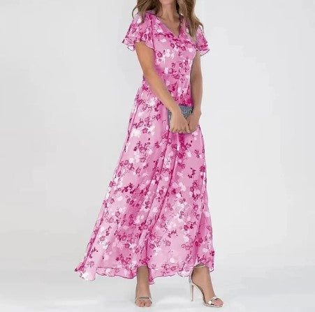 Kylie - kleurrijke en elegante jurk