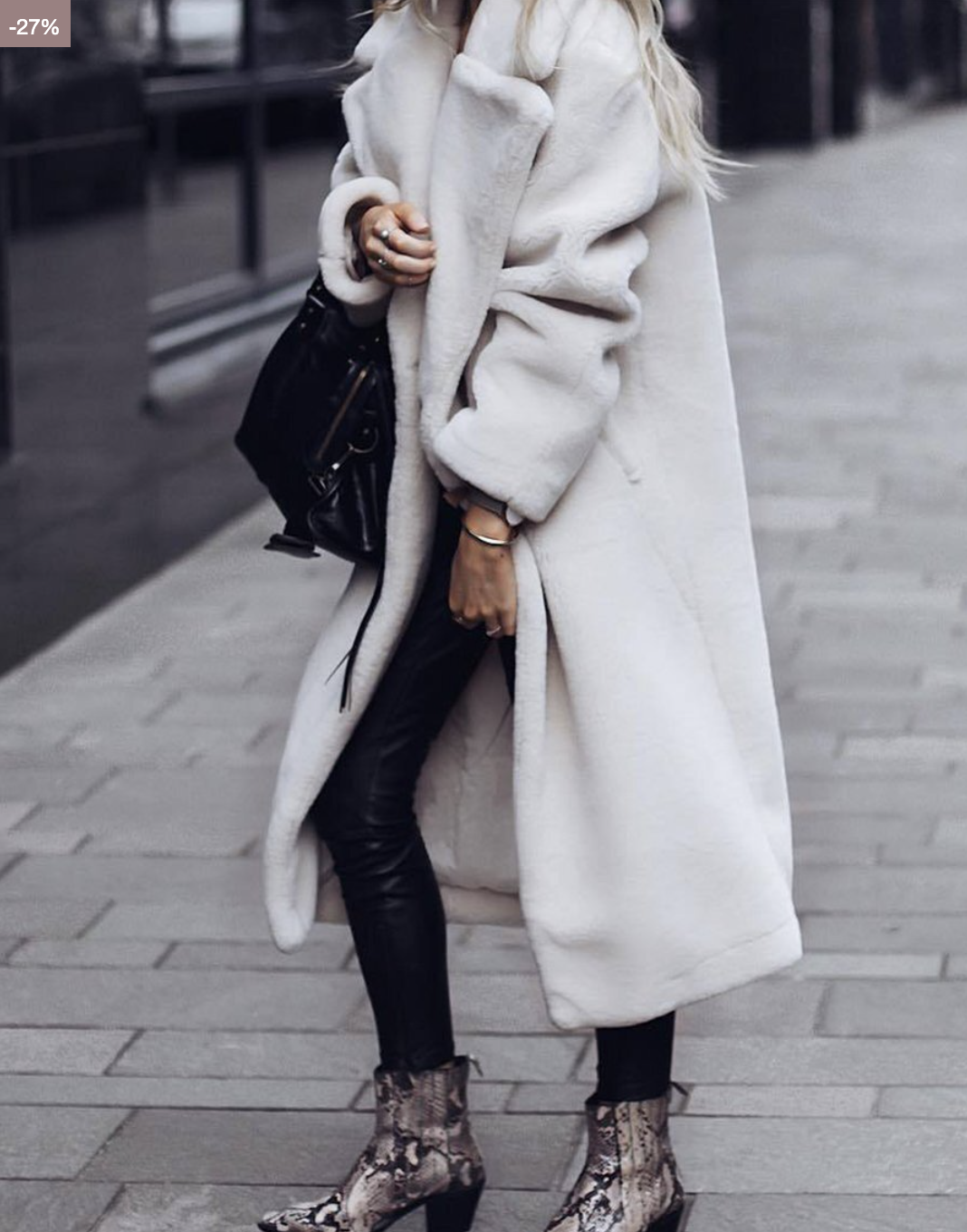 Carlaa - unglaublich stylische warme designer-winterjacke