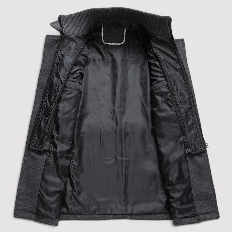 Monidoco Heren Wollen Trenchcoat